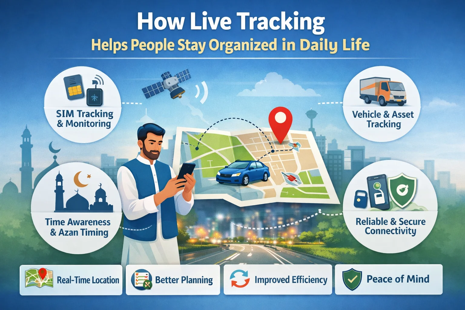 How Live Tracking Helps People Stay Organized, Connected, and In Control