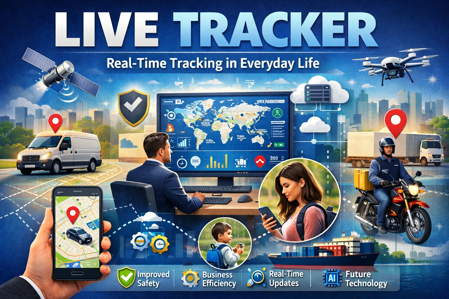Live Tracker Technology- How Real-Time Tracking Is Redefining Everyday Life